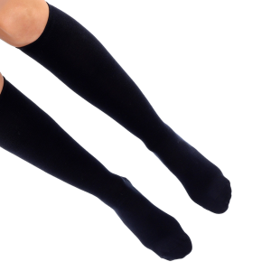 Media EU 3/4 Hombre Microf. 8-15 mm Hg - Negro y azul