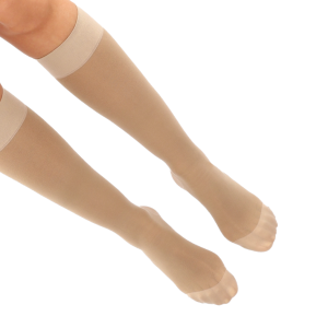 Medias EU 3/4 Mujer Microf 15-20 mm Hg - Piel y visón