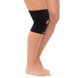 Rodillera Corta Con Rotula Abierta De Neoprene