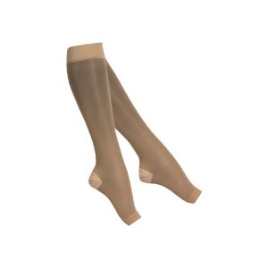 Media EU 3/4 Mujer Microf. Sin Puntera 15-20 mmHG - Piel