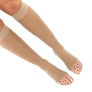 Media EU 3/4 Mujer Microf. Sin Puntera 8-15 mmHG - Piel